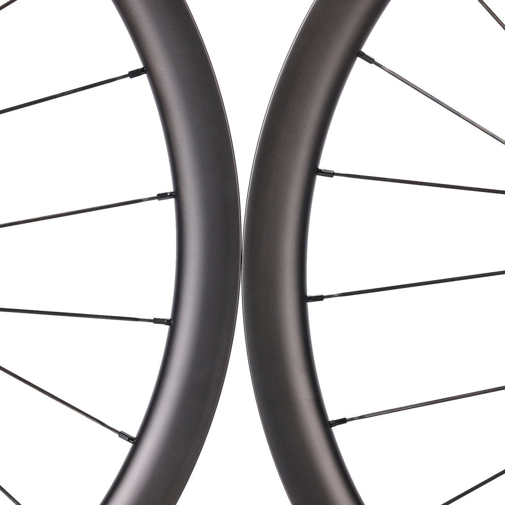 ICAN 650B G25 gravel wheels without logos TRIAERO