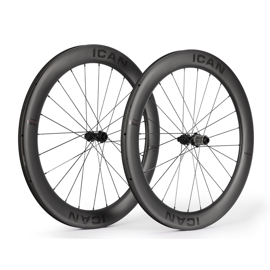 ICAN AERO 63 II disc wheels road bike wheels